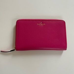 Kate Spade large pink wallet